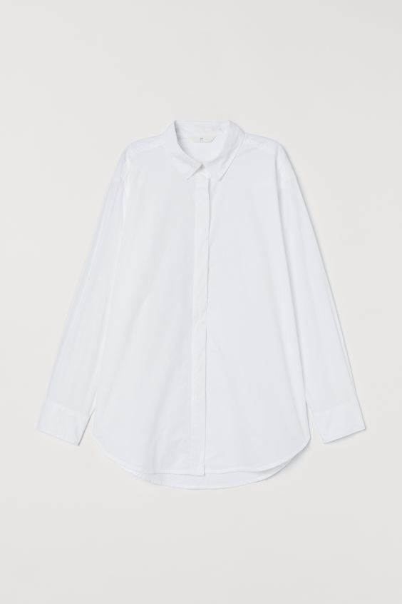 H&M, predimenzionirana pamučna košulja, 150kn