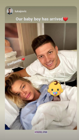 Po mnogima najljepša srpska manekenka i nogometaš Reala dobili prvo dijete