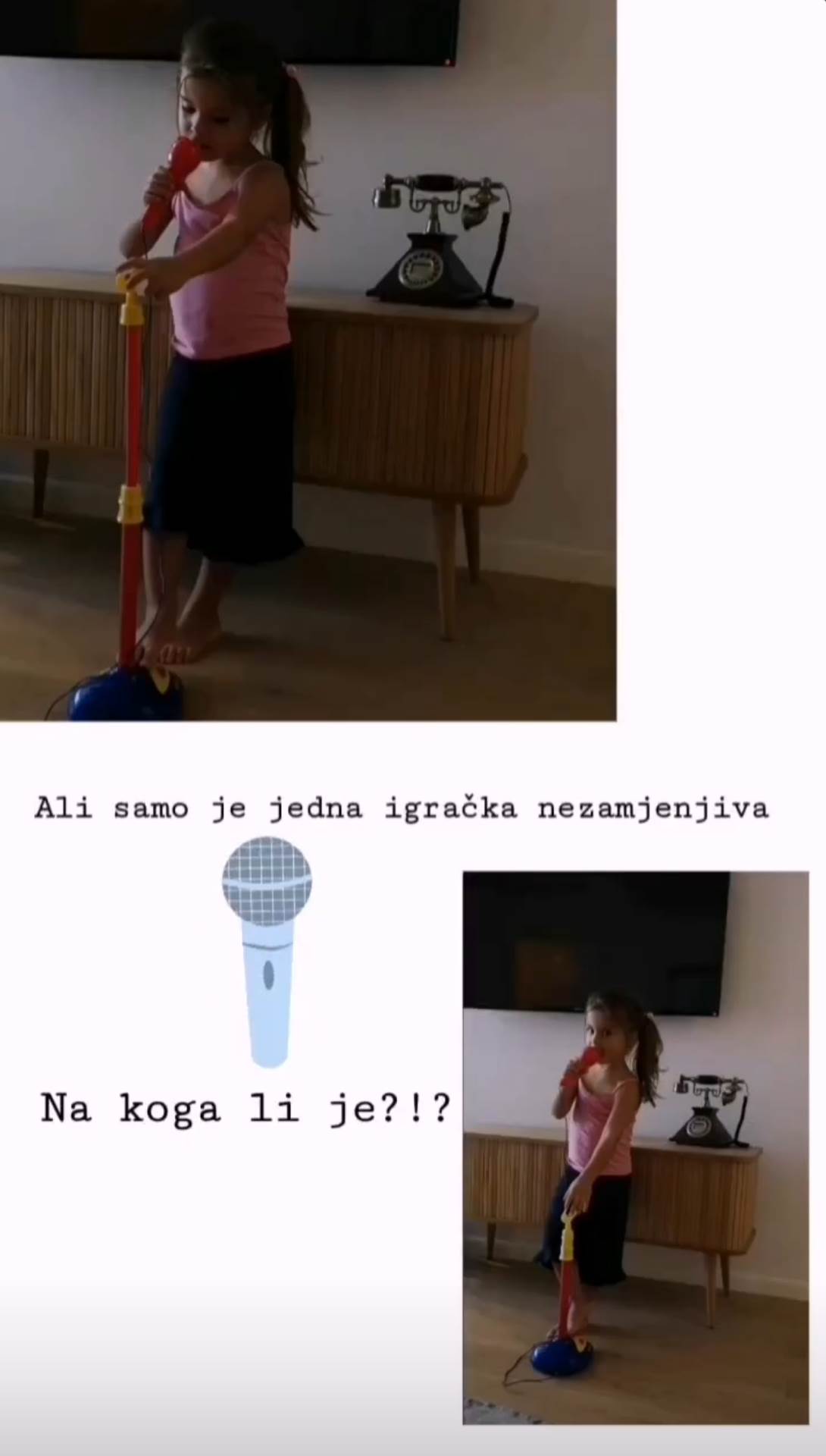Marijana Batinić nasmijala fotografijom kćerkice Ene: 'Na koga li je'