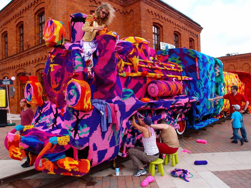 Yarn bombing – novi arty trend s političkom porukom i stavom