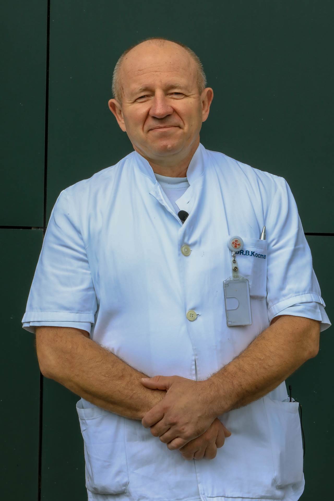 prim. dr. Branislav Kocman, dr. med. Voditelj Centra za transplantaciju solidnih organa i hepatobilijarnu kirurgiju KB Merkur