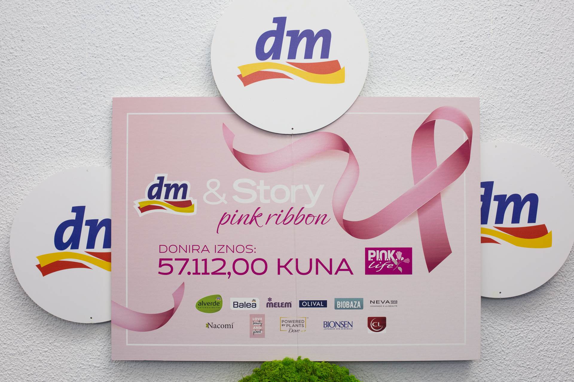 Projekt dm & Story „Pink Ribbon“ osigurao 57 tisuća kuna