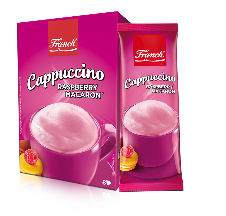 Franck Raspberry Macaron – okusite naš prvi cappuccino u boji