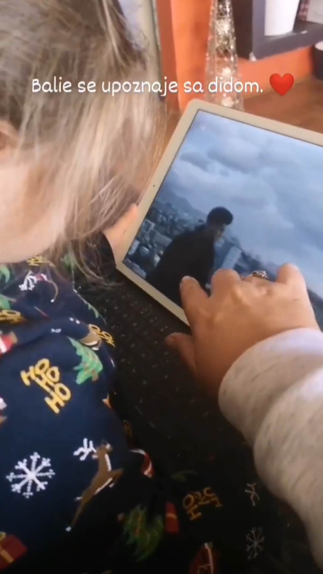Danijela Dvornik podijelila video na kojem se Balie upoznaje s didom Dinom