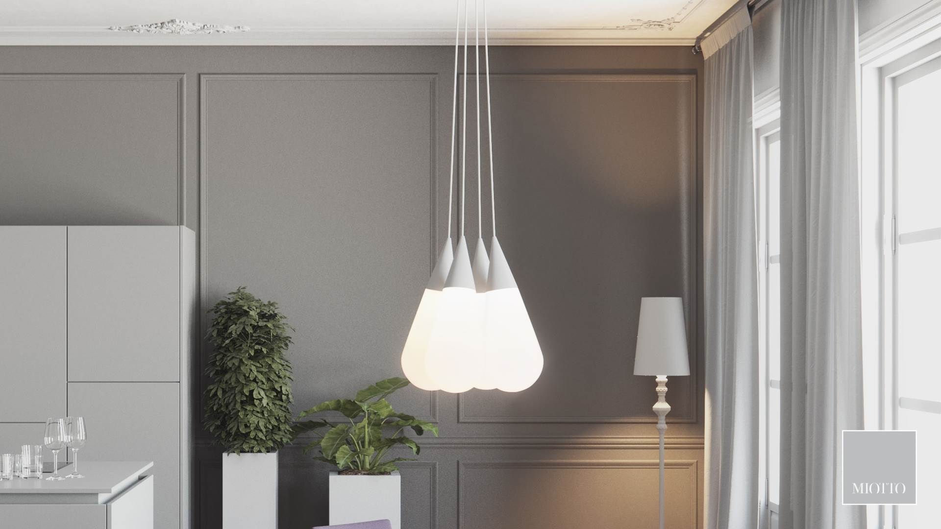 Set od 4 lampe Giara, Miotto design -60%
