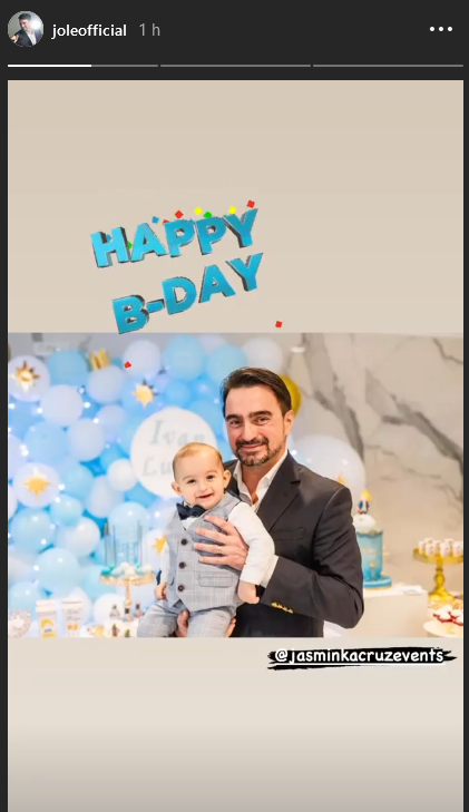 'MALI PRINC' Jole proslavio prvi rođendan sinčića Ivana Luke