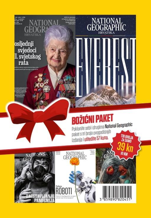 Božićni paket National Geographic Hrvatska je na kioscima!