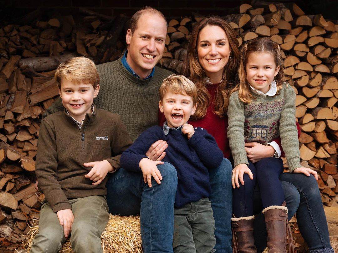 Princ William, Kate Middleton, princ George, princeza Charlotte i princ Louis