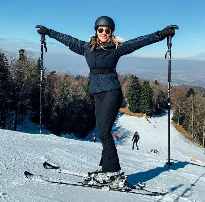 Marijana Batinić na skijanju