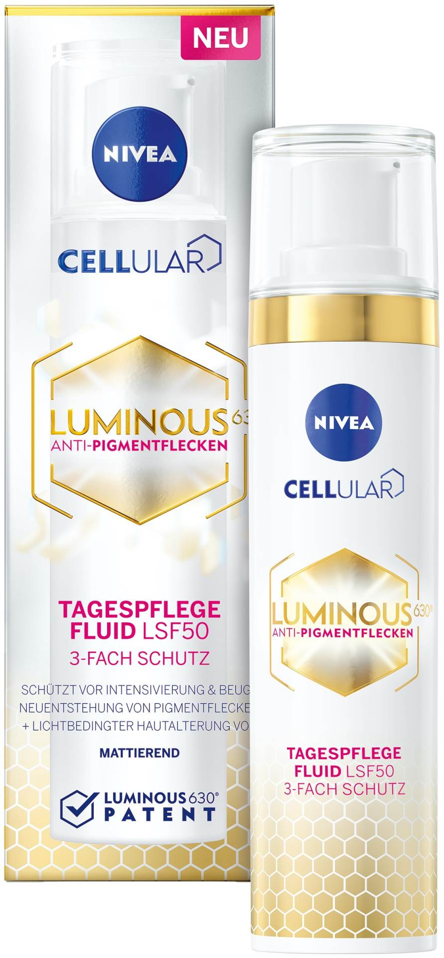 Uživajte u blistavoj koži uz NIVEA Cellular LUMINOS630® liniju proizvoda