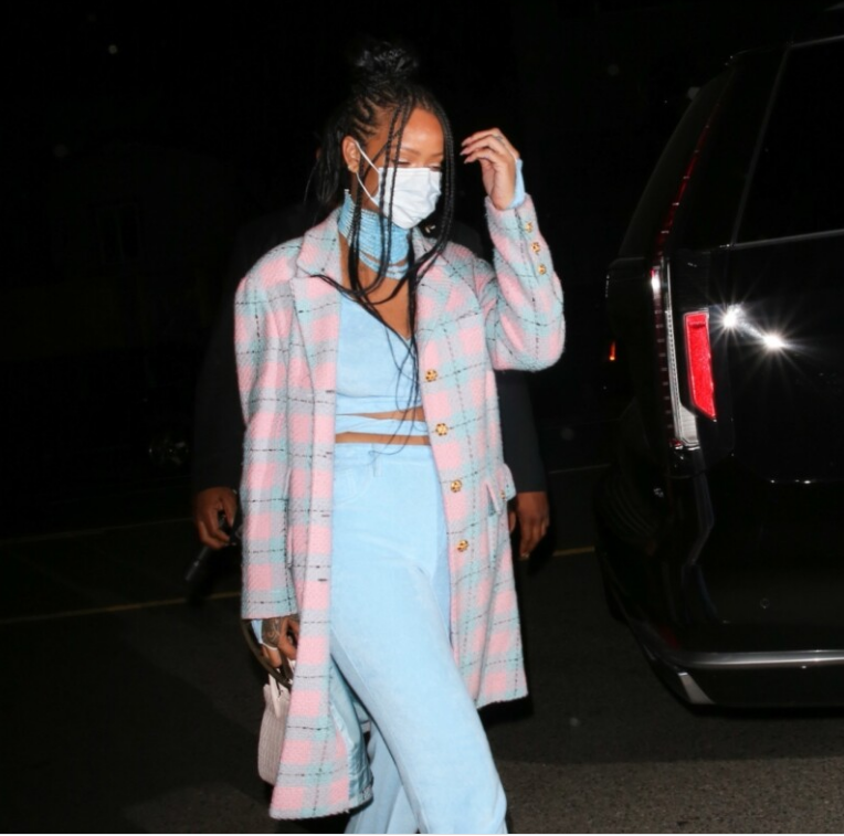 Modna inspiracija: Rihanna u pastelnim nijansama
