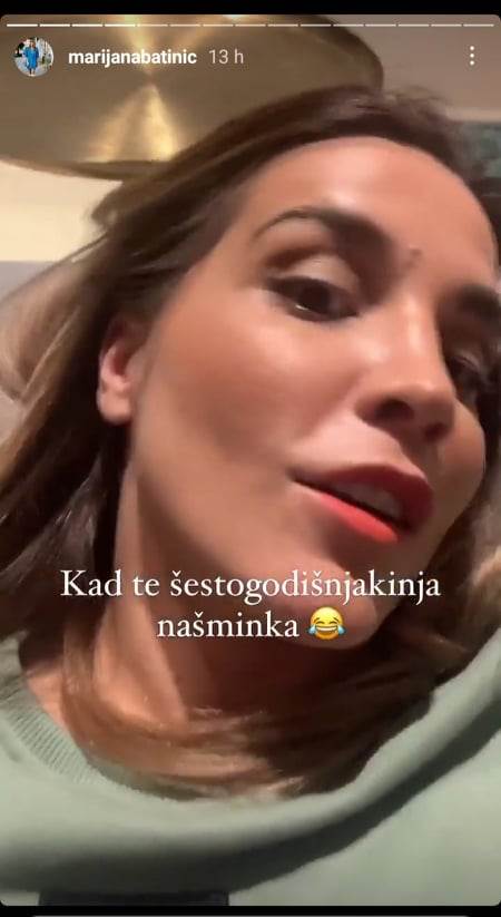 'KAD TE KĆER NAŠMINKA' Marijana Batinić snimila urnebesan video