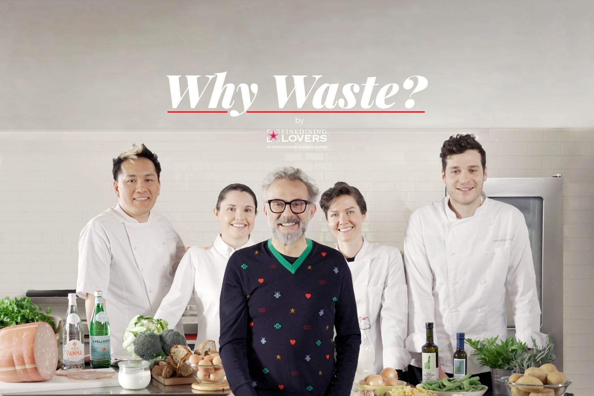Chef Massimo Bottura i projekt Why Waste?