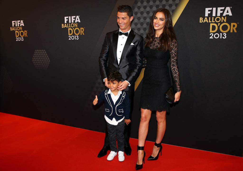 Cristiano Ronaldo, Irina Shayk i njegov sin Cristiano Jr