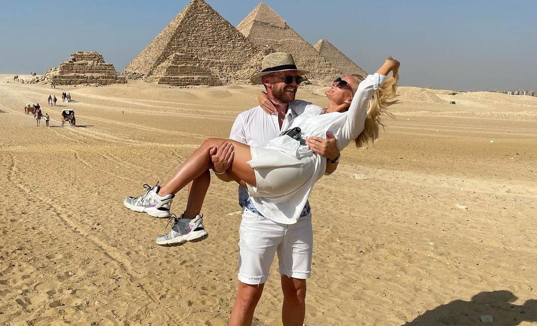Saša Lozar i supruga Marina odmaraju u Egiptu