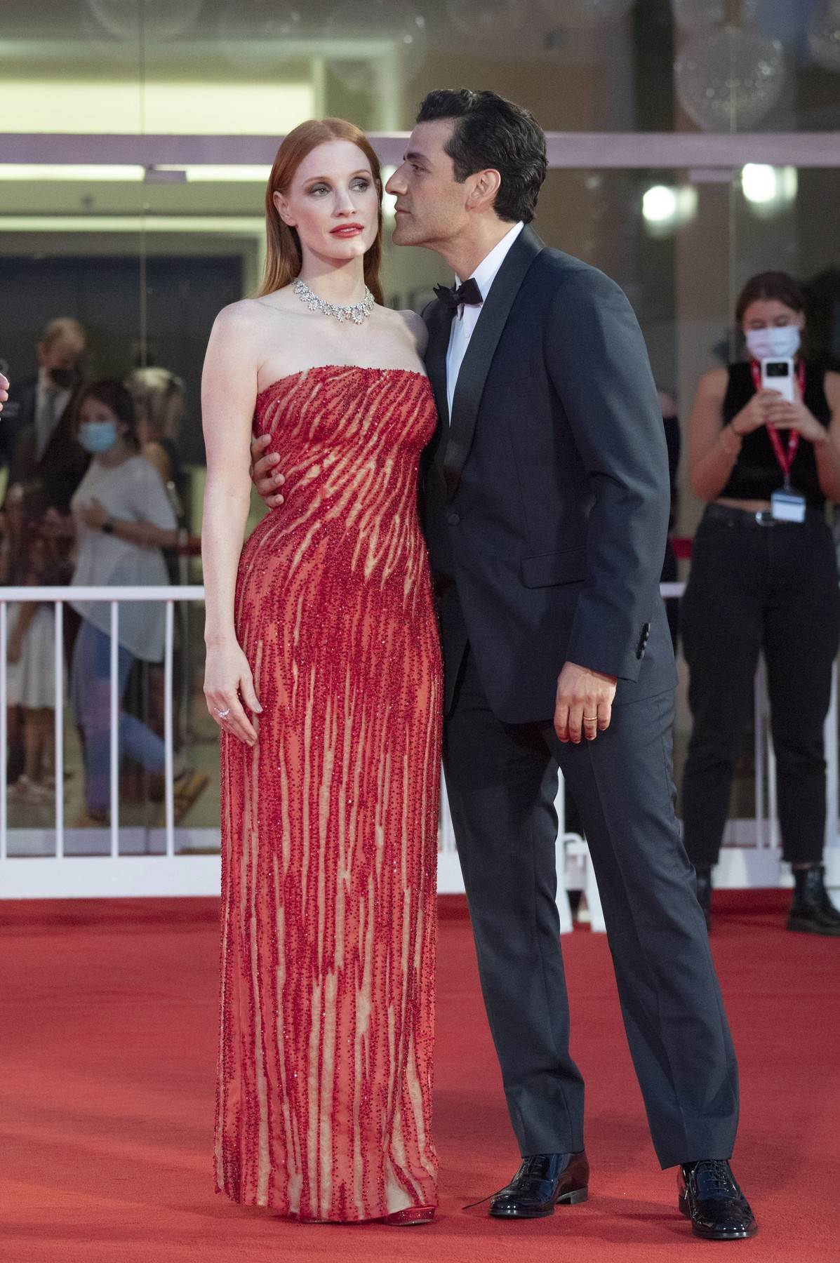 Jessica Chastain i Oscar Isaac privukli su puno pozornosti na 78. Venecijanskom filmskom festivalu