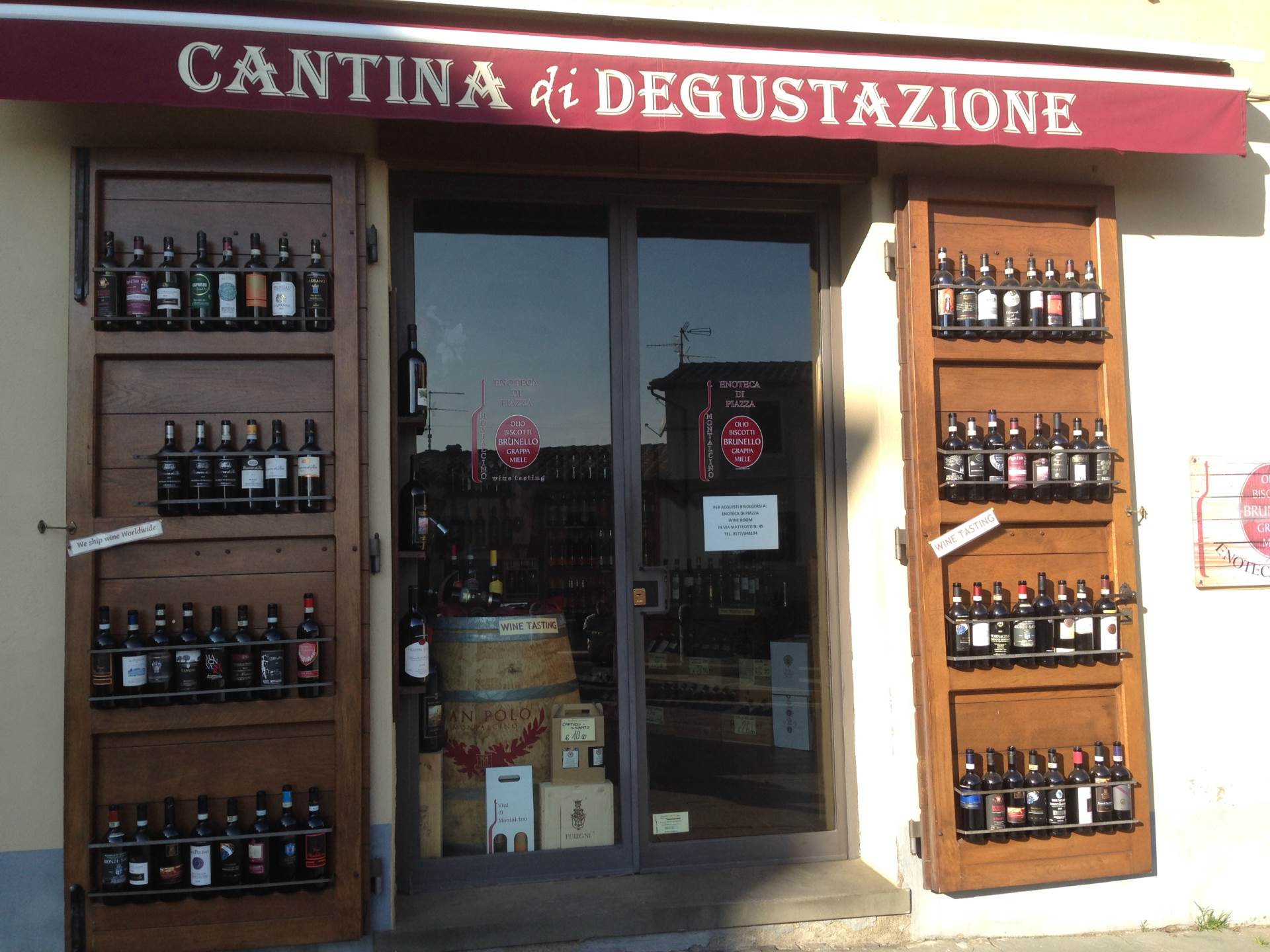 100 bodova vinoteka u Montalcinu