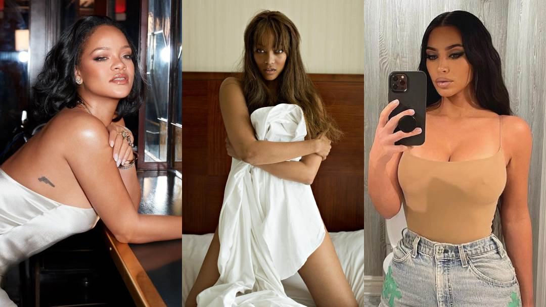 Rihanna, Tyra Banks, Kim Kardashian