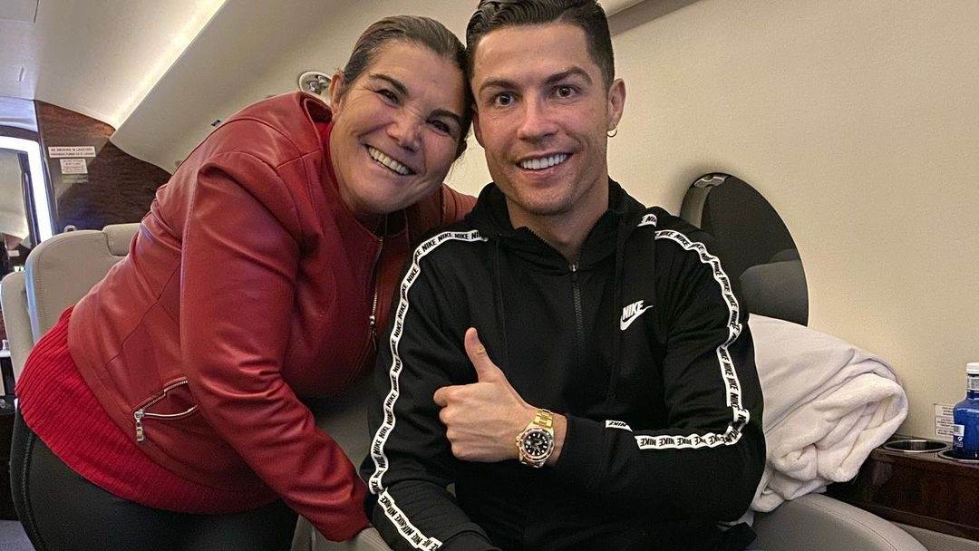 Cristiano Ronaldo s majkom