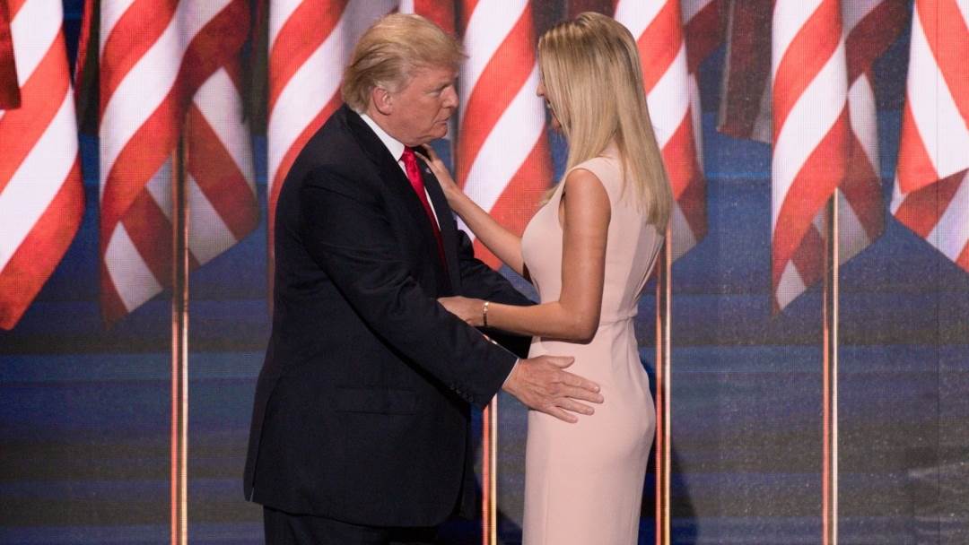 Ivanka i Donald Trump