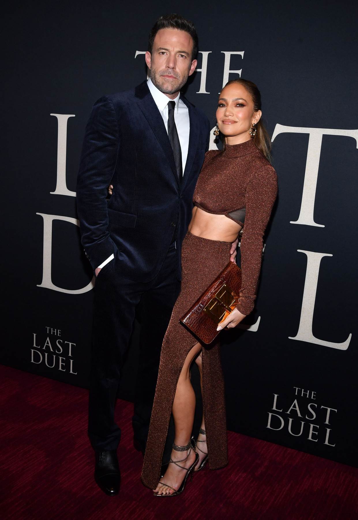 Jennifer Lopez i Ben Affleck poziraju na crvenom tepihu