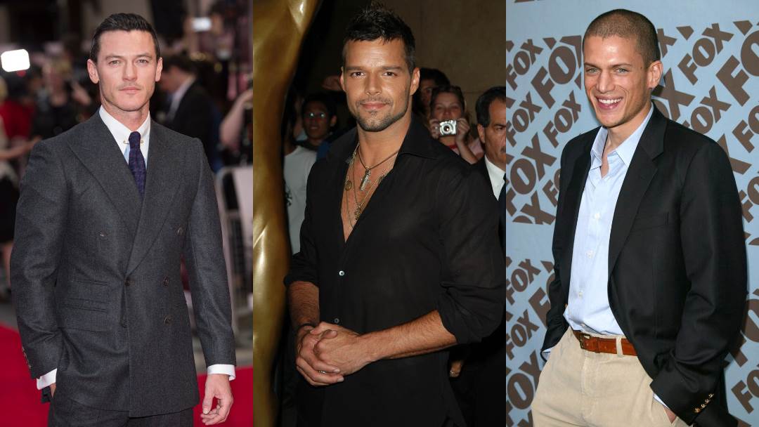 Luke Evans, Ricky Martin, Wentworth Miller