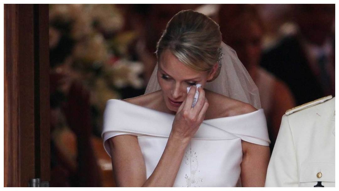 Princeza Charlene od Monaca plakala je na svom vjenčanju