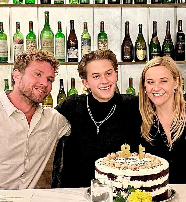 Ryan Phillippe, Reese Witherspoon i Deacon Phillippe