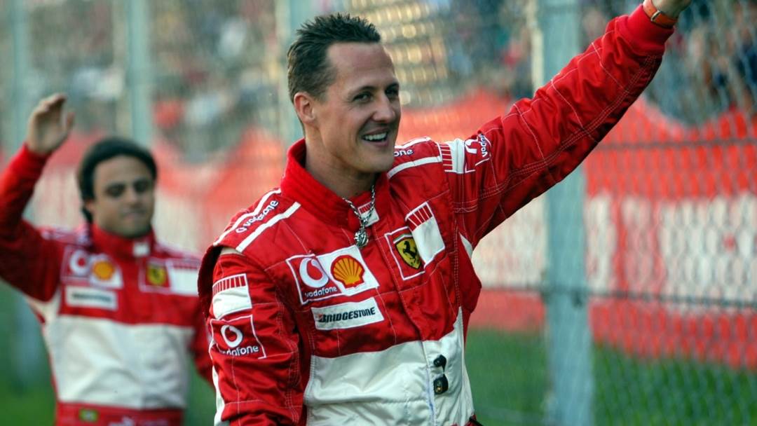 Michael Schumacher udario je glavom u kamen
