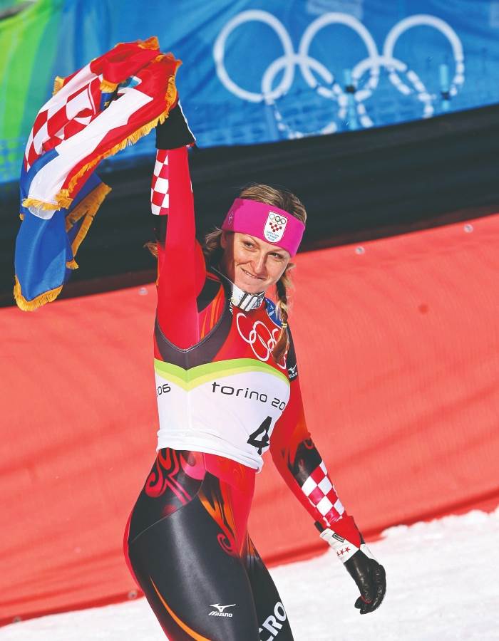 Janica Kostelić najuspješnija je domaća skijašica