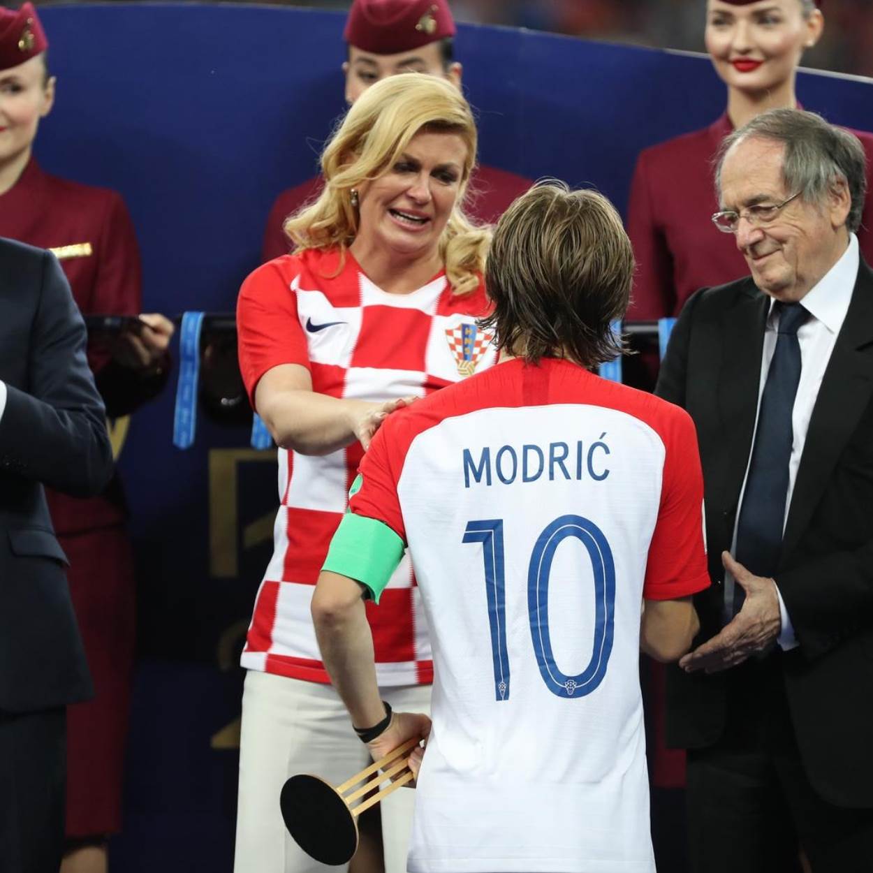 Kolinda Grabar Kitarović na Svjetskom nogometnom prvenstvu 2018. godine