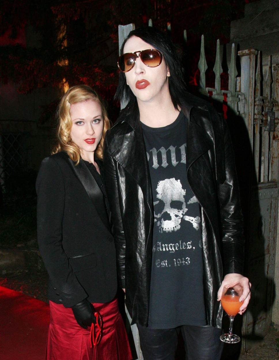 Evan Rachel Wood i Marilyn Manson