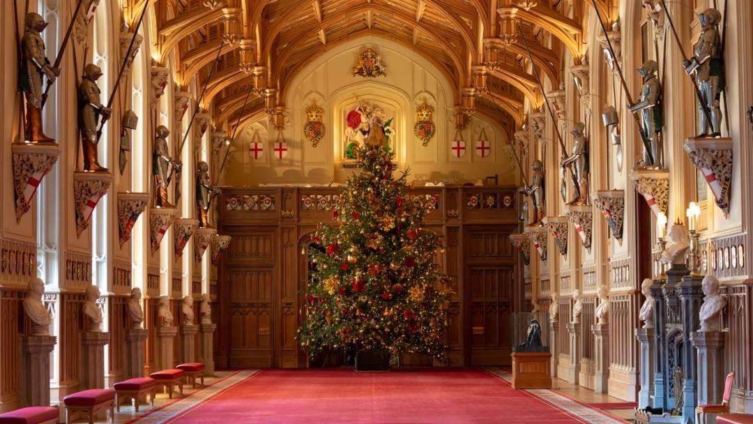 Dvorac Windsor u božićnom duhu