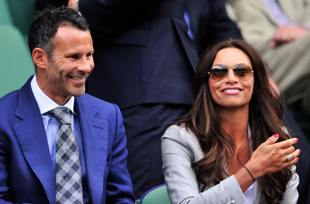 Ryan Giggs i Stacey Cook