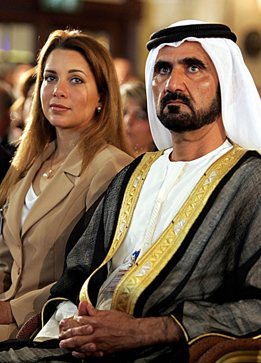 Muhamed Bin Rašid Al Maktoum i Haya Bint al-Hussein