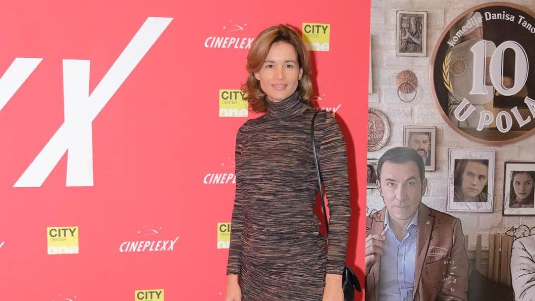 Tihana Zrnić na premijeri filma Deset u pola Story