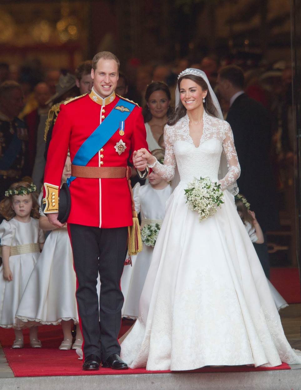 Kate Middleton i princ William na vjenčanju