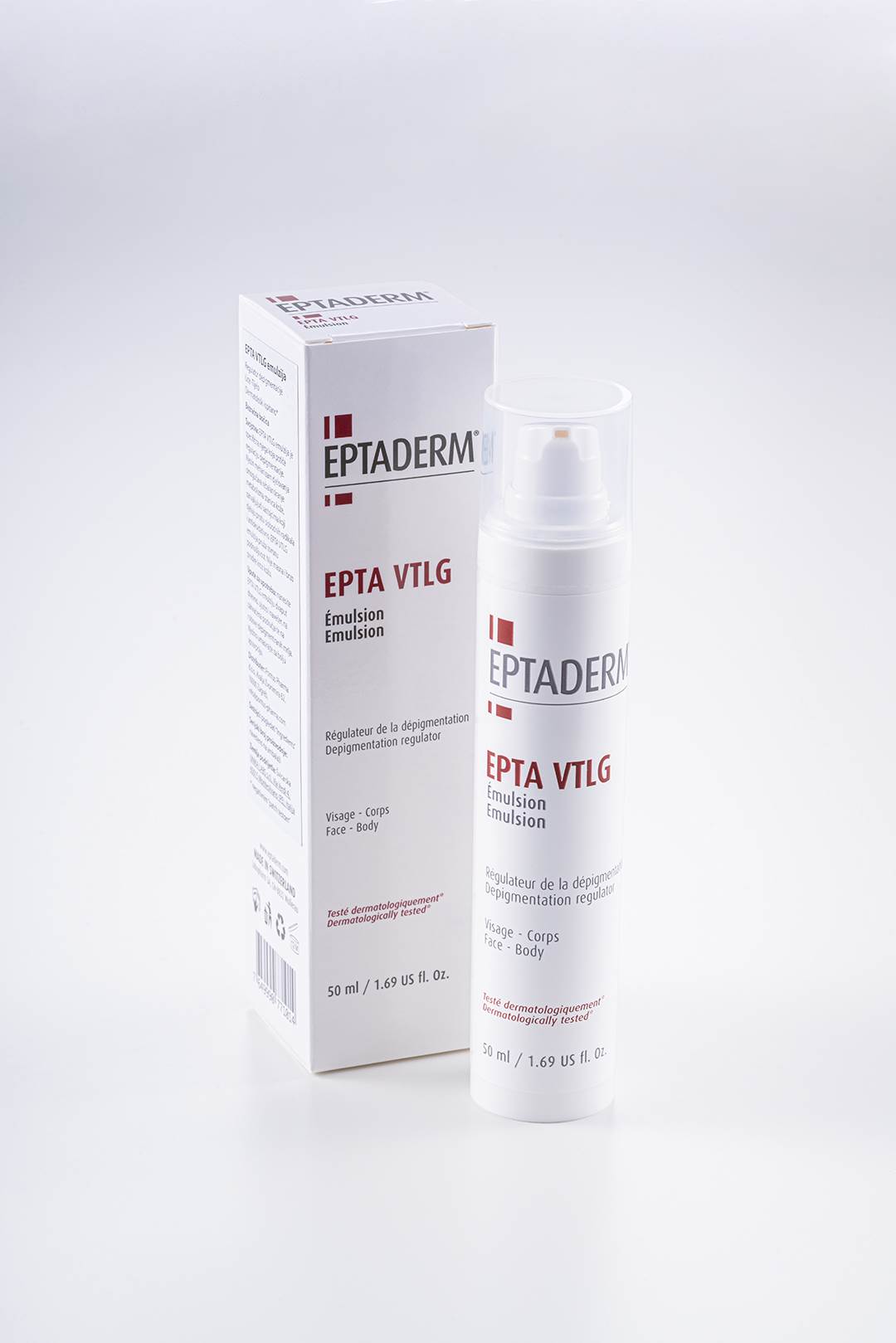 Eptadermova EPTA VTLG emulzija za kožu sklonu vitiligu (2)