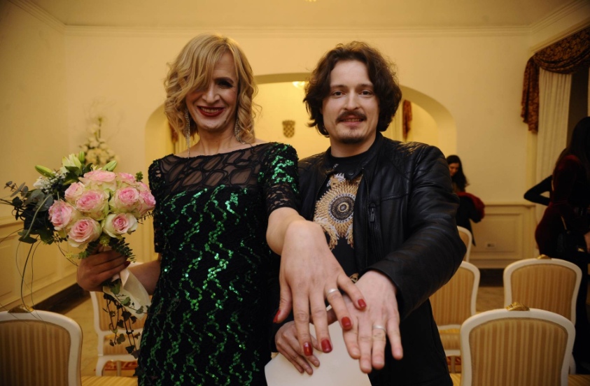 Romana Taylor i Marko Jurina nakon vjenčanja