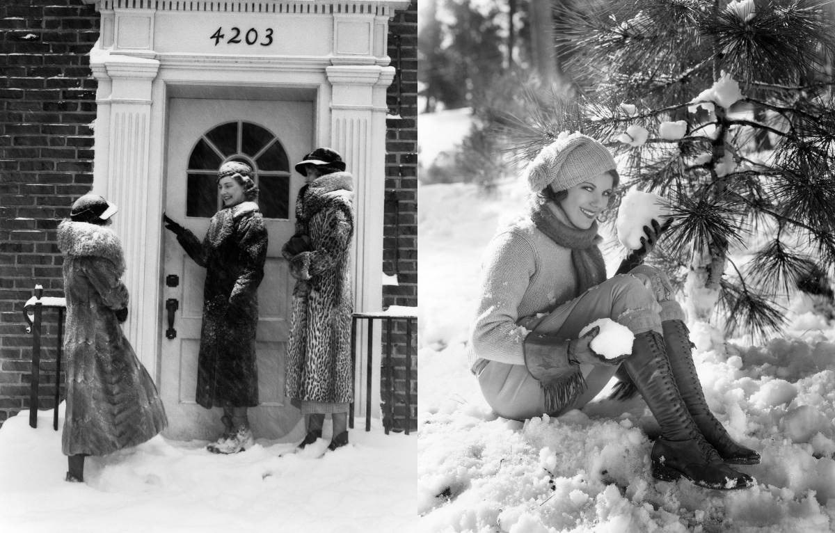 Žene u čizmama za snijeg