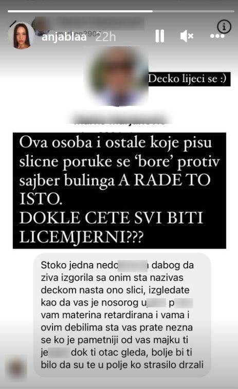 Hejteri napadaju Anju Blagojević zbog samoubojstva Kike Đukić