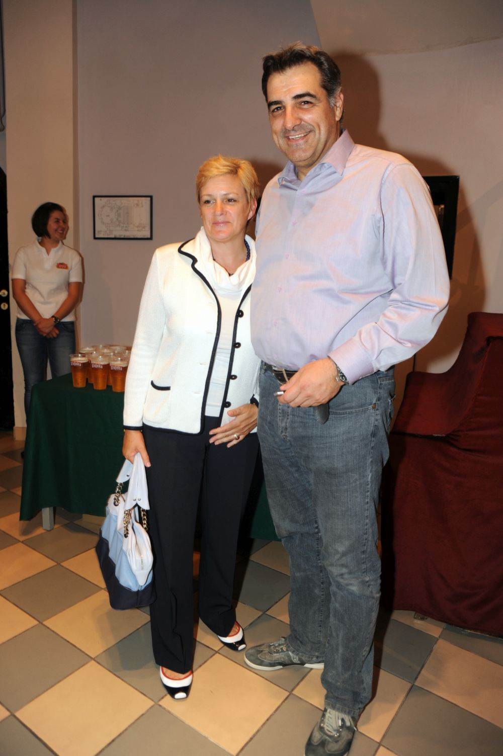 Nadan Vidošević sa suprugom Inom Vidošević