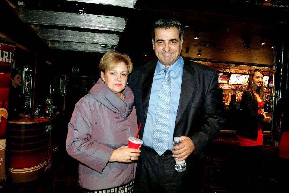 Nadan Vidošević i Ina Vidošević u klubu Pepermint