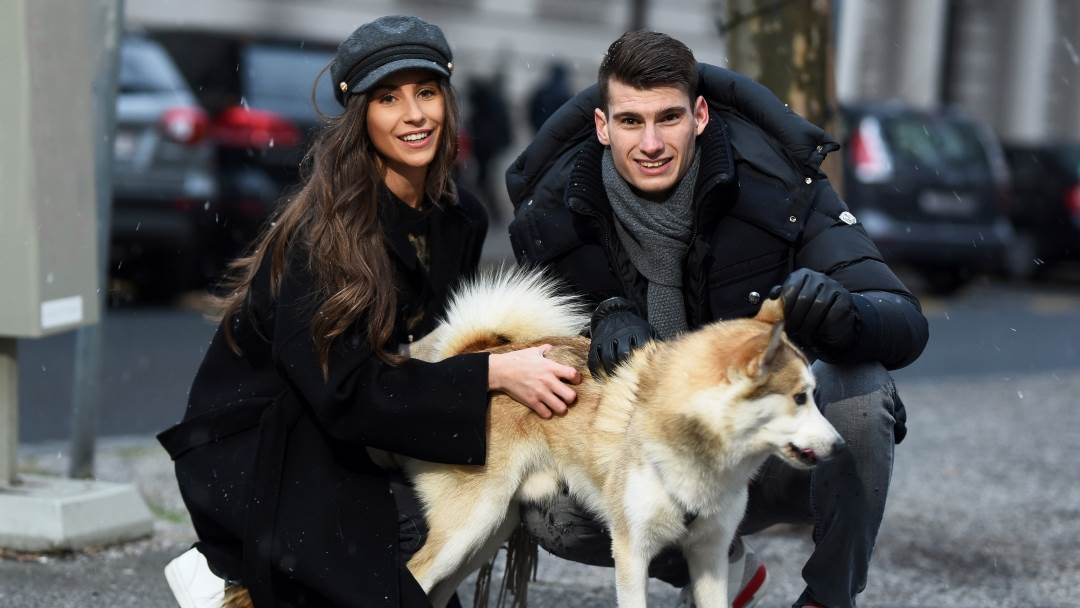 Helena Matić i Dominik Livaković imaju psa Cruza.