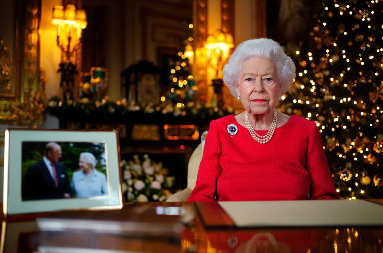 Kraljica Elizabeta tijekom božićnog govora