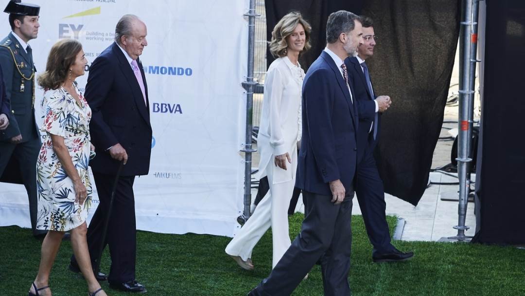 Kralj Felipe VI. s ocem Juanom Carlosom I. koji je 2014. abdicirao s prijestolja.