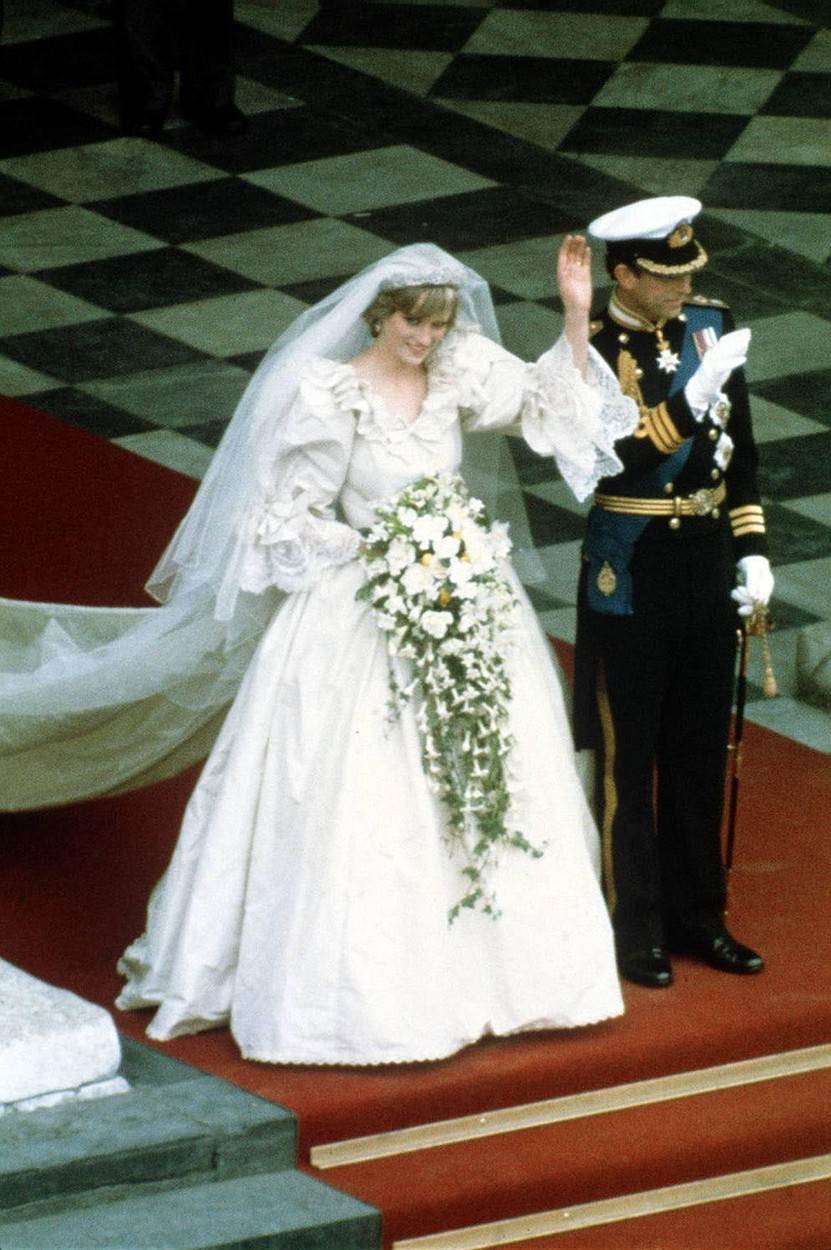 Princ Charles i princeza Diana oženili su se 29. srpnja 1981. godine