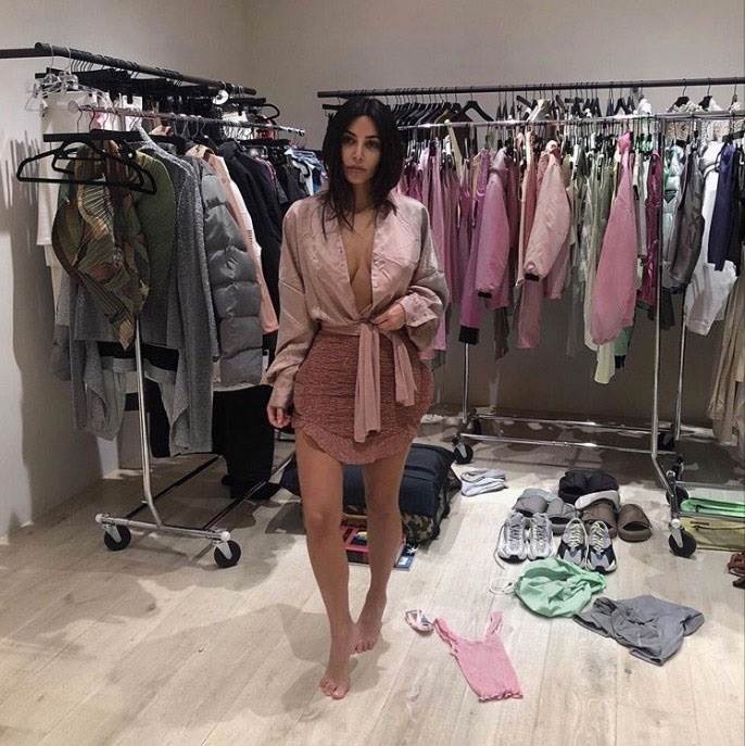 Kim Kardashian u svom ormaru