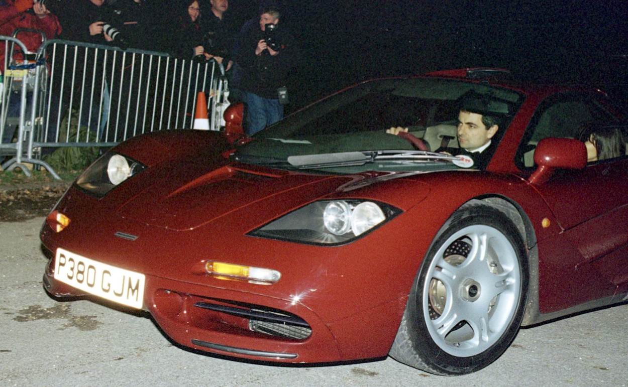 Rowan Atkinson čak dva puta je slupao rijetki automobil McLaren F1