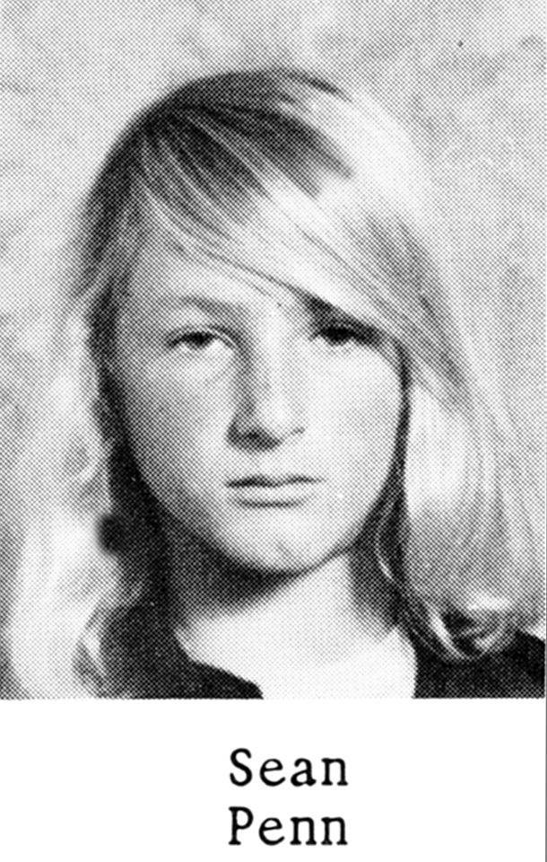 Sean Penn izgledao je kao djevojčica